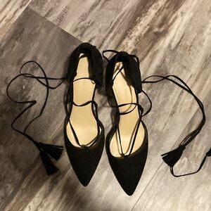 Marc Fisher Tamya Black Suede Stiletto Pumps - 9.5M